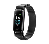 FITTEK Smart Watches, 24/7 Health Tracking, 16 Sports Modes, 7-Day Battery Life, ABS+Nylon Magnetic Charging, Black, GTL1
