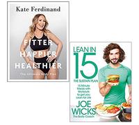 Fitter Happier Healthier, Lean in 15 The Sustain Plan 2 Books Collection Set