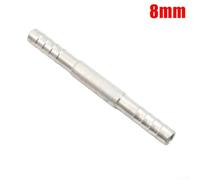 Fitting Hose A/c Straight Splice Pushin 11mm Aluminium for Commercial Truck Air Conditioning Systems Compatible Having 8mm Barb 13mm 1 (8MM)