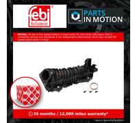 Fitting, intake manifold fits BMW 520D 2.0D 10 to 17 N47D20C 11617807991SK3 Febi
