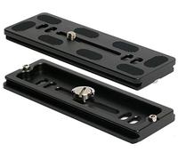 fittings4you Quick Release Plate PU-120 Aluminium ARCA-Swiss Benro PU Adapter Plate Tripod LL1410