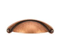 FITTINGSCO Copper Kitchen & Bedroom Cabinet Cup Pull & Knob Handle Collection