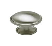 FITTINGSCO Shaker Kitchen & Bedroom Cabinet Door Knob Handle Satin Nickel 'FREE SHIPPING'