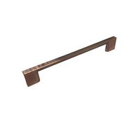 FittingsCo, Slimline D Handle Collection, Matte Black, Black,Brushed Copper, Kitchen & Bedroom Handle (320mm HC, Gloss Brushed Copper)