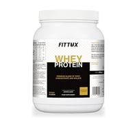 Fittux Whey Protein Powder 600g | Whey Concentrate & Isolate | Hormone-Free Non-GMO Milk | No Added Sugar | Vegetarian | UK Made (600g, Chocolate)