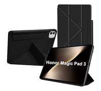 Fitudoos Cover Compatible with Honor Magic Pad 3 13.3 Inches, Ultra Thin Lightweight Smart Cover, with Stand Function, Auto Sleep/Wake Function, Black.