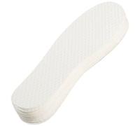 Fituenly 10 Pairs Disposable Breathable Shoe Insole Ultra-thin Barefoot Insoles Sweat Absorbing Shoe Pads for Women and Men