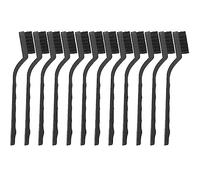 Fituenly 12pcs Mini Nylon Wire Brush Scrapers Cleaning Brush Wire Brush Mini Remove Rust Brush Clean Tools