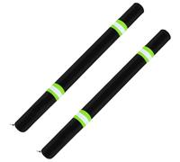 Fituenly 2pcs Boat Trailer Guide Pole Pad - Protective Foam Pole Cover Reflective Strip Night Safety Cover, Elastic Rope Secure Covers for Scratch Prevention Loading Damage