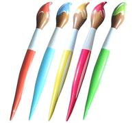 Fituenly 5pcs Inflatable Paint Brushes for Back to School Party Decorations Blow Up Paintbrushes Large Art Paint Brushes Balloon for School Classroom Events and Birthday Party Decorations