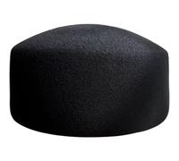 Fituenly Beret Hat Women Winter Wool Short Brim Flat Beret British Pillbox Hat Ladies French Elegant Fedoras Sailor