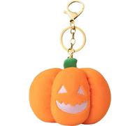 Fituenly Cartoon Plush Pumpkin Keychain Stuffed Pumpkin Pendant Charm Vintage Halloween Key Ring Accessories for Purse Backpack