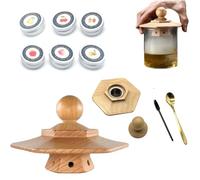 Fituenly Cocktail Smoker Kit for Whiskey Cheese and Flavor Drink Smoker Accessories Cocktail Bar Accessories Cocktail Smoker
