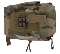 Fituenly First Aid Pouch,Compact Molle Trauma Quick Release Ifak Medical,Medical Pouches Emergency Survival Bag for Outdoor Duty Belt Molle Vest Hunting