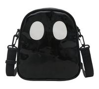 Fituenly Ghost Pu Leather Gothic Crossbody Shoulder Bag with Zipper Closure