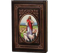 Fituenly Journal Notebook A5 Hardcover Notebook Paper Notepad Church Crucifix Jesus Cross Catholic Office School Supplies
