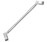 Fituenly Motorcycle Handlebars with Cross Brace Bar Motorcycle Cnc Handlebar Cross Bar Steering Wheel Strength Lever Parts