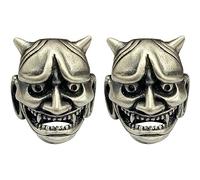 Fituenly Retro Hannya Bead Diy Hannya Pendant Paracord Keychain Bead Bracelet Accessories Bead Diy Accessories