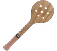 Fituenly Wooden Spoon Tennis Padel Racket for Home Tennis Drill Training