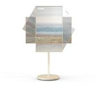 FITUEYES Design Floor TV Stand for 24-48 Inch TVs Height Adjustment Freestanding TV Stand ±90° Swivel Max VESA 200 * 200mm Load 20kg Master Series