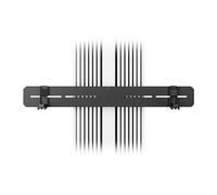 FITUEYES Design Soundbar Bracket for Zen/Cantor Series Accessory Load Capacity 6.5 kg for Mounting Underneath the TV to Support the Soundbar Black