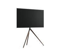 FITUEYES DESIGN Tripod TV Stand Art for 43 50 55 65 Inch Height Adjustment Max. Load 40KG for Home, Corner, Attic Picasso Series