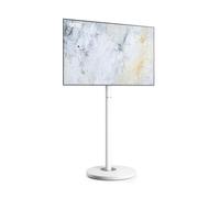 FITUEYES Design TV Floor Stand with Wheels for 32-65 Inch Minimalism Corner TV Stand Height Adjustable Holds 35kg Max VESA 400×400 Master Series