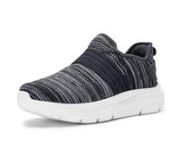FitVille Men's Extra Wide Slip On Trainers Casual Lightweight Walking Sneaker Breathable Orthopedic Shoes for Men