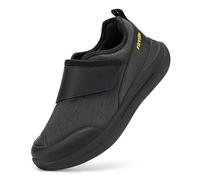 FitVille Men's Slippers Extra Wide Fit Diabetic Shoes with Adjustable Strap Arch Support Walking Trainers for Swollen Feet Plantar Fasciitis