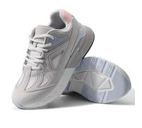 FitVille Womens Wide Fit Trainers Extra Walking Pink, 8.5 X-Wide