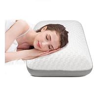 Fityou Memory Foam Pillow for Sleeping,Contour Cervical Orthopedic Bed Pillow for Neck Pain Support for Back,Stomach and Side Sleepers,Soft Removable Washable Pillowcase …