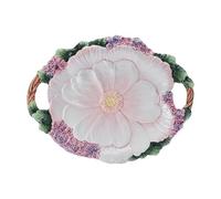 Fitz and Floyd Jardin Floral Handled Serving Platter, 19 Inch