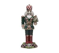 Fitz & Floyd Nutcracker Sugarplum King with Tree, 17 Inch, Multicolor