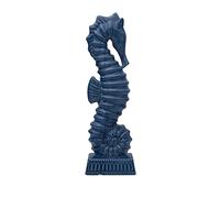 Fitz & Floyd Seahorse Figurine, Earthenware, Blue