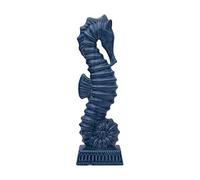 Fitz & Floyd Seahorse Figurine, Earthenware, Blue