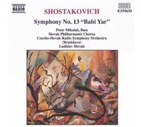 SHOSTAKOVICH: SYMPHONY NO. 13 "BABI YAR" NEW CD