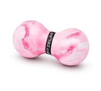FITZELAR Double Lacrosse Massage Ball for Myofascial Release, Quality Certification, Massage Deep Tissue for Waist Back Feet, Trigger Point Therapy, Muscle Knots, Peanut Massage Ball for Muscle Pain