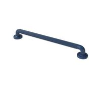 Fitzroy Of London Plastic Fluted Grab Rail, Concealed Fixings, 36mm Diameter, 600mm, Dark Blue (Ral 5011)