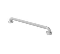 Fitzroy Of London Plastic Fluted Grab Rail, Concealed Fixings, 36mm Diameter, 600mm, White (Ral 9016)