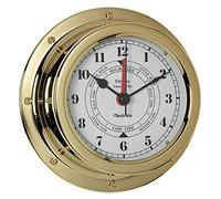 Fitzroy QuickFix Tide Clock, Brass, Navy Grey