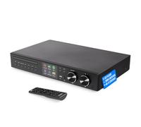 Fitzwilliam Connect AMP CD Player | All-in-one Hi-Fi Stack & Internet Radio | DAB/DAB+ & FM Radio | 2 x 100W Hi-Fi Amplifier, CD Player with Bluetooth | Internet Radio, Spotify Lossless, 90+ Presets