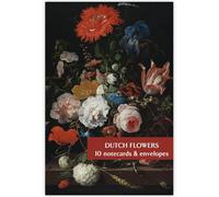 Fitzwilliam Museum Blank Notecard Greeting Card Pack University of Cambridge and Botanic Gardens - 2 Each of 5 Designs in a Wallet (Dutch Flowers)