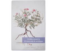Fitzwilliam Museum Flora Graeca Illustrations Note-let Blank Pack of 10 Cards University of Cambridge (2 each of 5 Designs)
