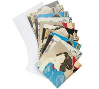 Fitzwilliam Museum Japanese Woodcuts Artistic Prints Note-let Blank Pack of 10 Cards by Curating Cambridge University (2 of 5 Designs)