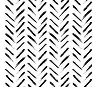 Fiula Peel and Stick Wallpaper Self Adhesive Wallpaper Black White Geometric Striped Removable Modern Herringbone Vinyl Contact Paper 44CMx15M for Bedroom Bathroom Wall Decor Renter Friendly