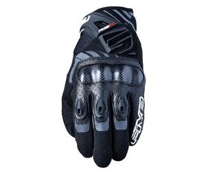 Five 830201 High Performance Urban Motorcycle Gloves, RS-C, Carbon Protective Shell, 1KP, Black, M