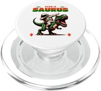 Five-A-Saurus Astronaut Dinosaur Space Humor Birthday Fun PopSockets PopGrip for MagSafe