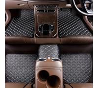 Five Auto Floor Rugs Additional Impermeable Building Full Border Coverage Not Slip Bottom Exact For Family Automobiles SUVs Permanent PVC Car Floor Rugs