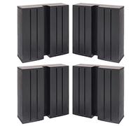 Five Bananas Jack Rubber Pad, Car Black Anti-Slip Rail Pinch Weld Adapter Support Block Heavy Duty for Car Lift (4 Pack, 5#)