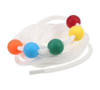 Five Bead Silicone Vision Training Convergence Eye Coordination Tool | Distance Graded Colours, Cloth Cord Build, Optometrists, Reading Breaks and Binocular Focus